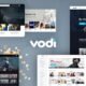 Vodi - Video Streaming and Magazine PSD Template