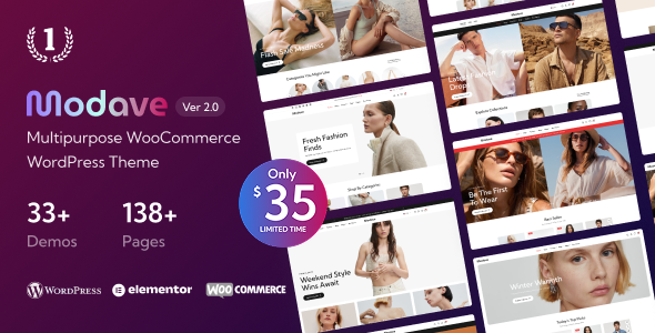 Modave - Ultimate Multipurpose WooCommerce WordPress Theme