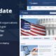 Candidate - Political / Nonprofit PSD Template