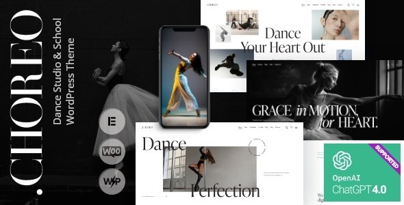 Choreo - Ballet Dance Studio & School WordPress Theme