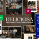 Deliciosa - Restaurant & Cafe WordPress Theme