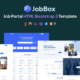 JobBox - Job Portal + Admin HTML Bootstrap 5 Template