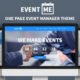 EventMe - Responsive Conference Landing Page