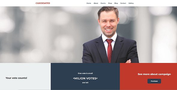 Candidates – Political and Activism WordPress Theme