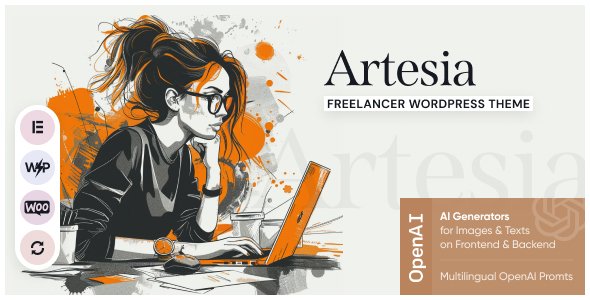 Artesia - Freelancer, Consultant & Outsource WordPress Theme