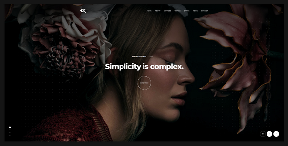 Brandex - One Page Portfolio Template