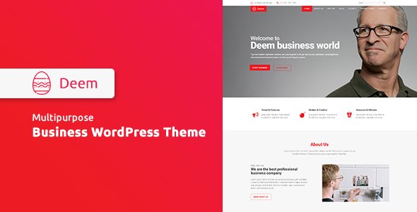 Deem - Multipurpose Business WordPress Theme