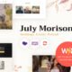 July Morison | Photographer Portfolio & Lookbook WordPress Theme