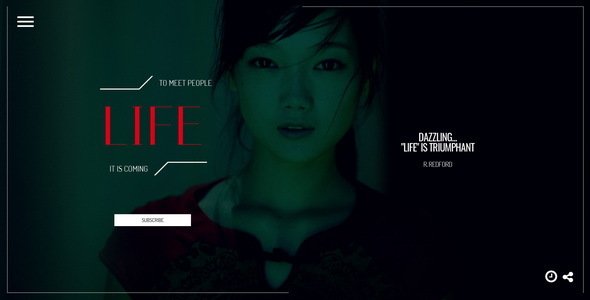 Life || Responsive Under Construction Template