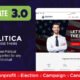 Politica - A Modern Political Party & Candidate WordPress Theme