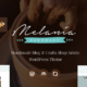 Melania | Blog about Handmade & Crafts WordPress Theme + Shop