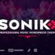 SONIK: Responsive Music Wordpress Theme for Bands, Djs, Radio Stations, Singers, Clubs and Labels.