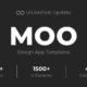 Moo - Mobile App Template - Design UI Kit