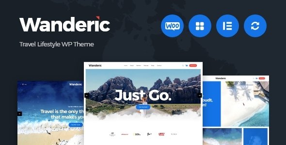 Wanderic - Travel Blog & Adventure Magazine WordPress Theme