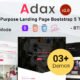 Addax - Multi-Purpose Landing Page Bootstrap 5 Template