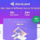 Aeroland - Vue Landing Page Website Template