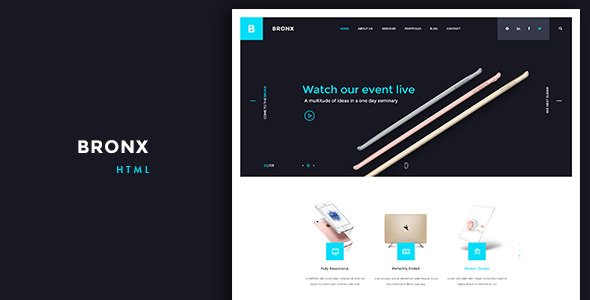 Bronx - Multipurpose Business and Agency HTML5 Template
