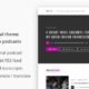 Castilo - Audio Podcast WordPress Theme