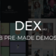 Dex - Modern Blog/Portfolio Blogger Theme