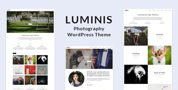 Luminis - Portfolio Photography WordPress Theme