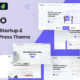 Evalo - Minimal SaaS Startup & Agency WordPress Theme