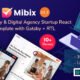 Mibix - Gatsby React Tech Startup & Digital Services Template