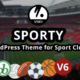 SPORTY - Responsive WordPress Theme for Clubs