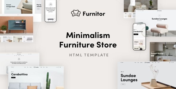 Furnitor - Minimalism Furniture Store HTML Template