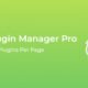 WP Plugin Manager Pro - Deactivate plugins per page