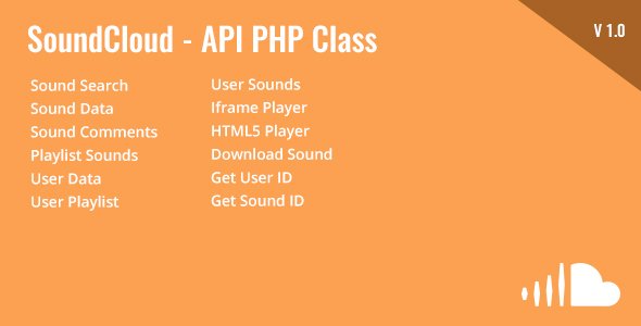 SoundCloud - API PHP Class