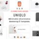 Uniqlo - Minimal HTML Template