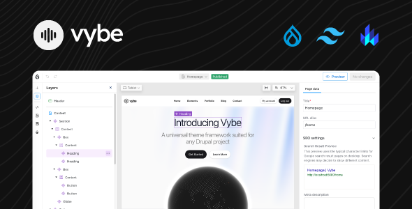 Vybe - Multipurpose Drupal Theme