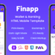 Finapp - Wallet & Banking HTML Mobile Template