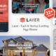 Layer -  SaaS & Startup Landing Page WordPress Theme
