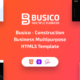 Busico - Construction Business Multipurpose HTML5 Template