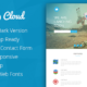 Cloud - Mobile App Coming Soon Responsive Template
