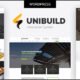 Factory, Industry, Construction Building WordPress Theme - Unibuild