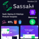 Sassaht - SaaS, Startup & WebApp Prebuilt Template