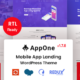 AppOne - App Landing WordPress Theme