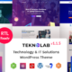 Teknolab - Technology & IT Solutions WordPress Theme