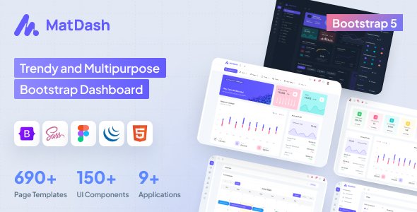 MatDash - Bootstrap Admin Template