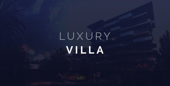 Luxury Villa PSD