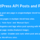 WordPress API Posts and Pages Sync with Multiple WordPress Sites
