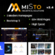 Misto - Factory and Industrial Bootstrap5 Template + RTL Support