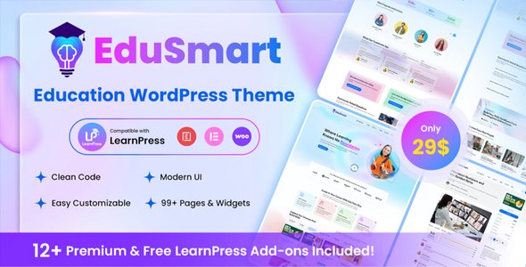 Education WordPress Theme | EduSmart