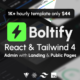 Boltify React | React Tailwind Admin & Landing Pages Template [React 19]