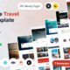 Dreams Tour - Tour and Travel Booking Frontend Template with Agent Dashboard