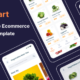 Food Mart - Multipurpose Ecommerce UI Design Template