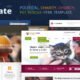 Candidate - Political, Nonprofit, Church, Pet Rescue HTML Theme