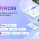 Oiron - React Vue HTML Landing Page Collection